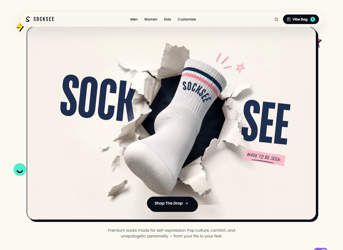 Socksee homepage